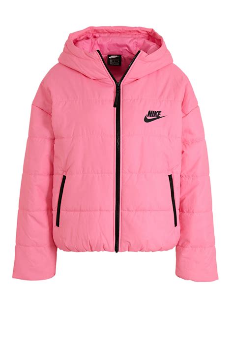 nike jas roze zwart|Roze jassen (13) .